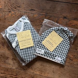 Copper Pearl NASH gown and hat set